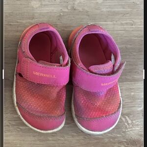 Merrell Kids Pink Barestep Hydro Shoes